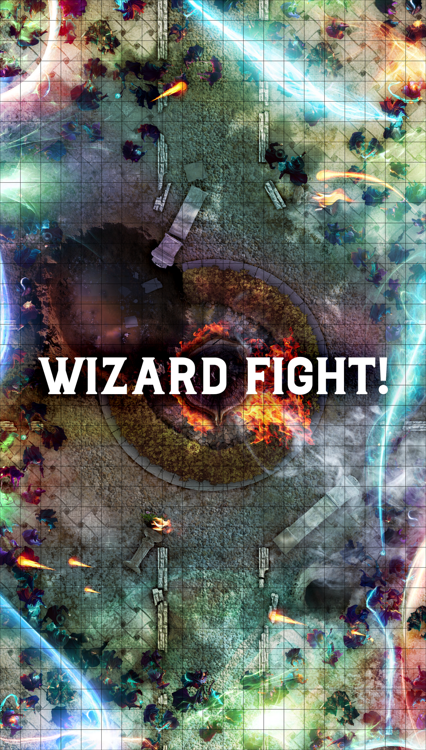 Wizard Fight Digital Battle Map
