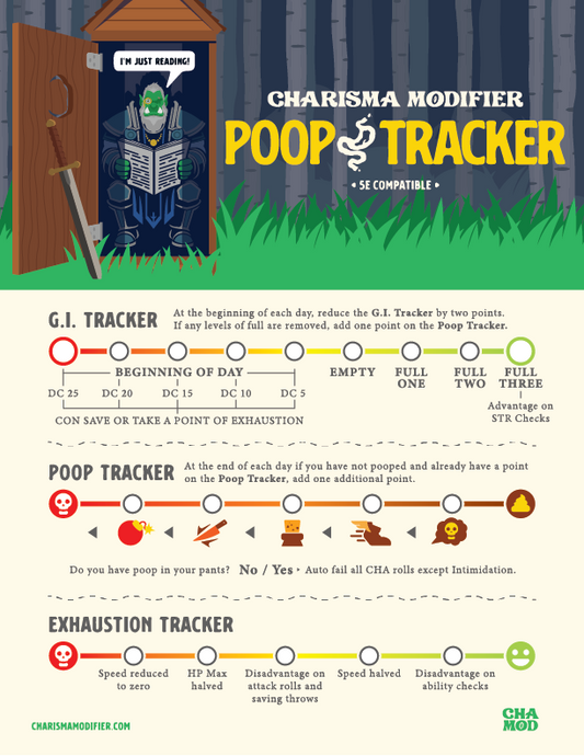 5e Poop Tracker